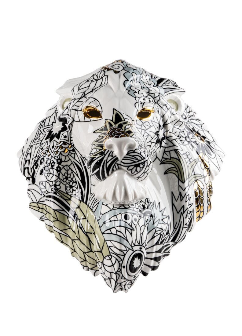 Mask (Lion/Wild Nature) =Limited Edition= in Lladró