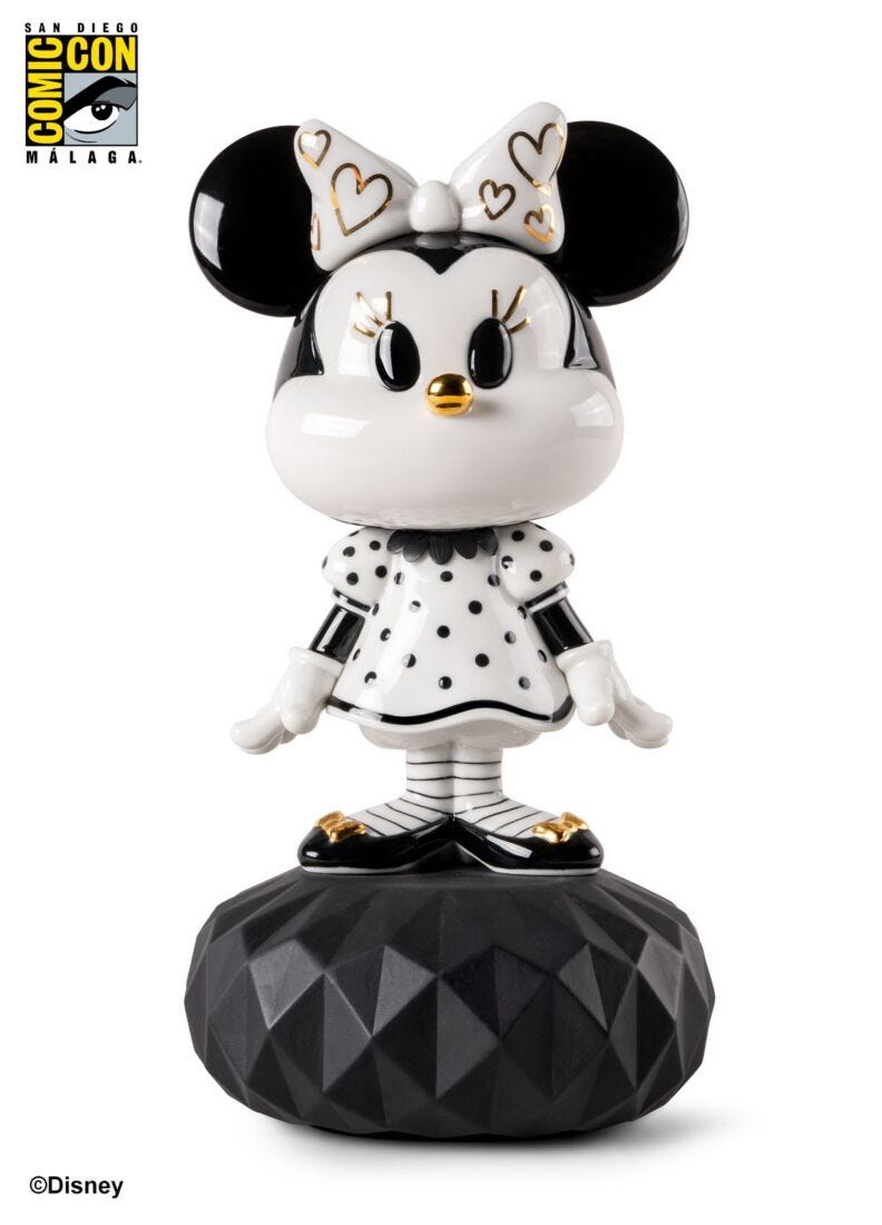 Minnie in black and white Sculpture, 1 of 6
