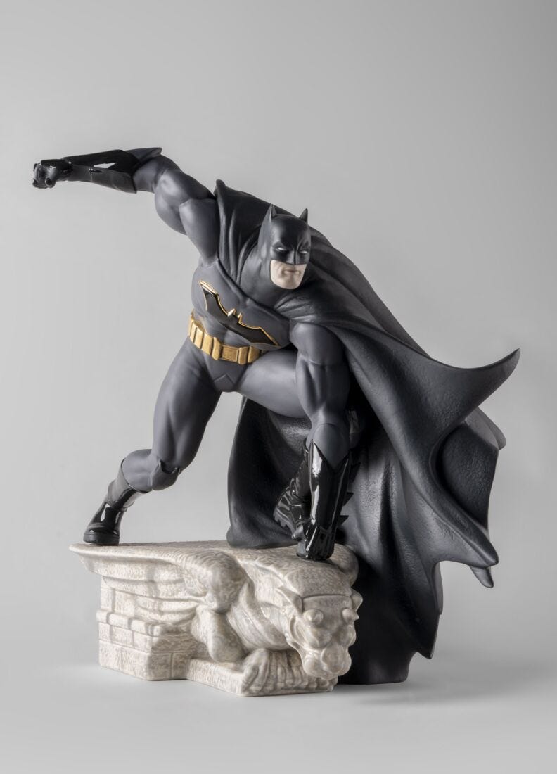 Batman Sculpture. Limited Edition in Lladró