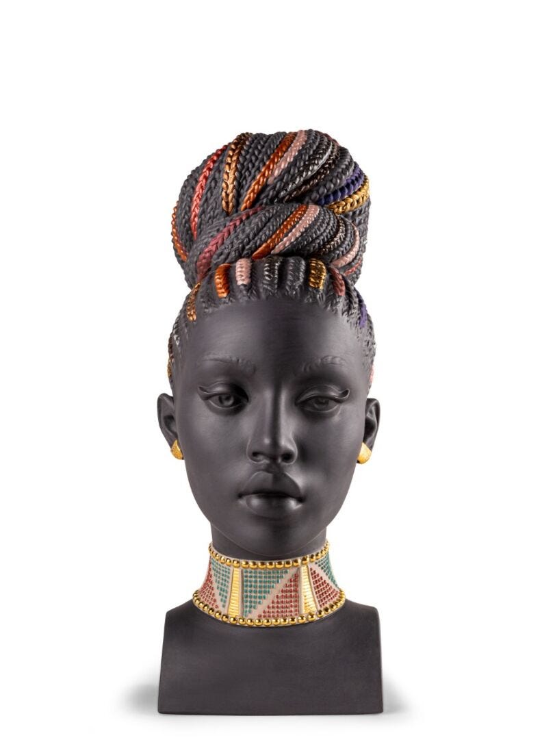 Escultura Colores de África en Lladró