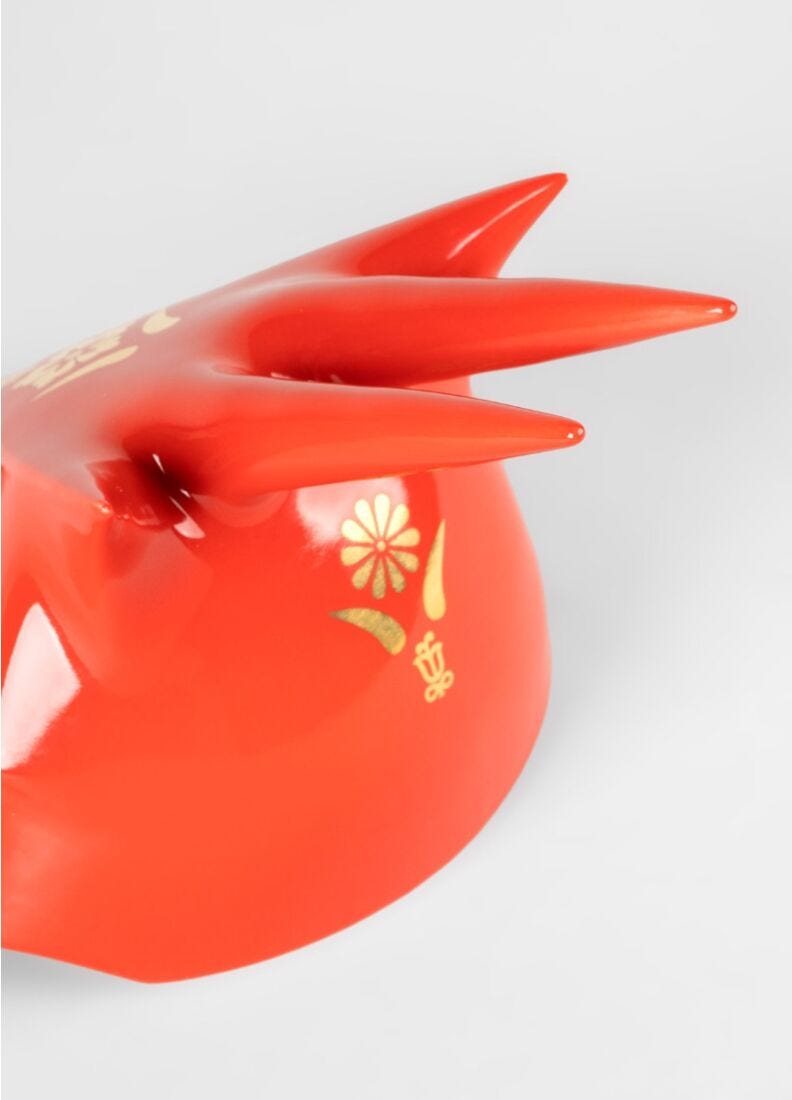 YEAR of the DRAGON Ornament Chinese Zodiac Dragon Chinese New Year Chinese  Folklore Lunar New Year -  Denmark