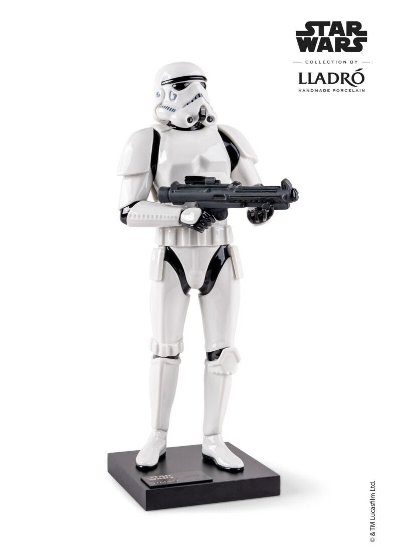 Stormtrooper™ Sculpture. Limited Edition in Lladró