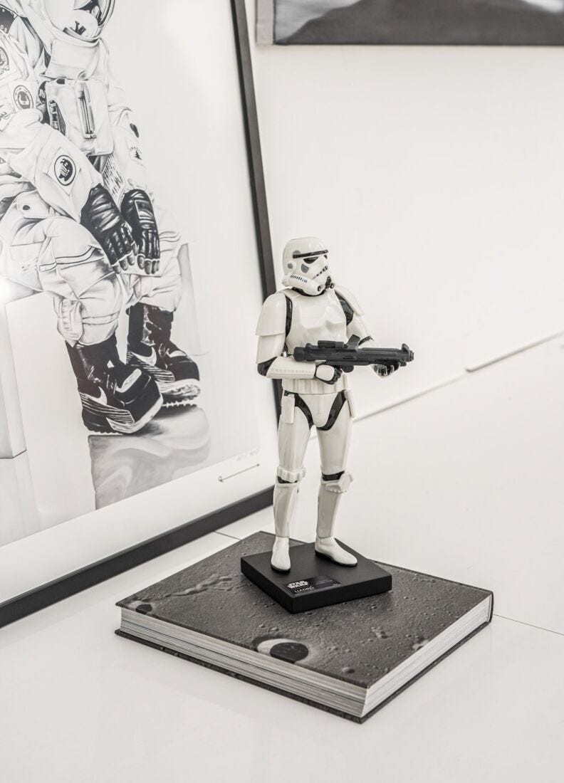 Scultura Stormtrooper™. Serie Limitata in Lladró