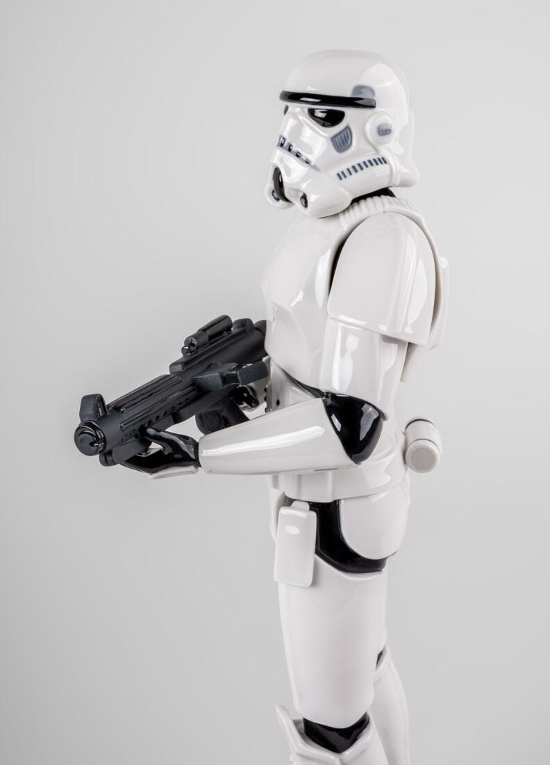 Scultura Stormtrooper™. Serie Limitata in Lladró