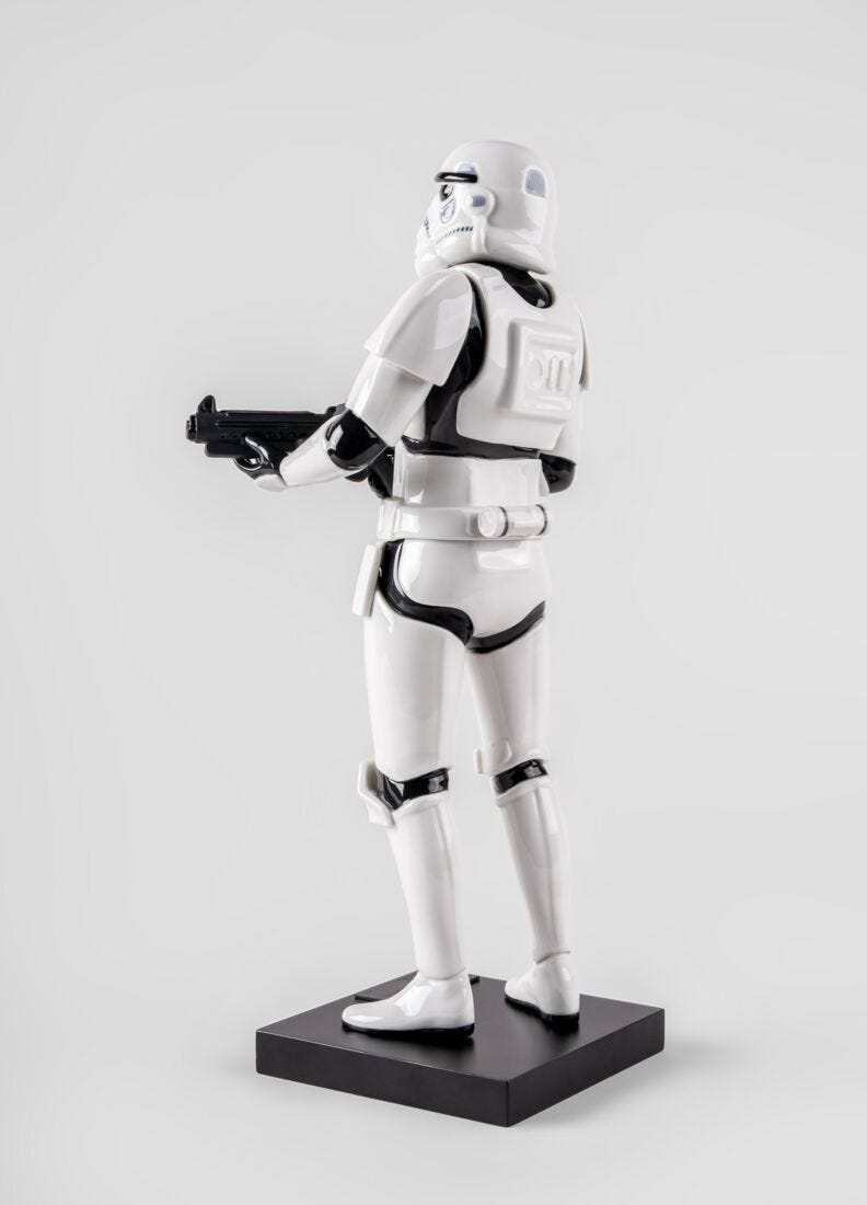 Scultura Stormtrooper™. Serie Limitata in Lladró