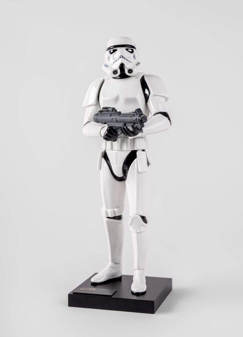 Stormtrooper™ Sculpture. Limited Edition in Lladró