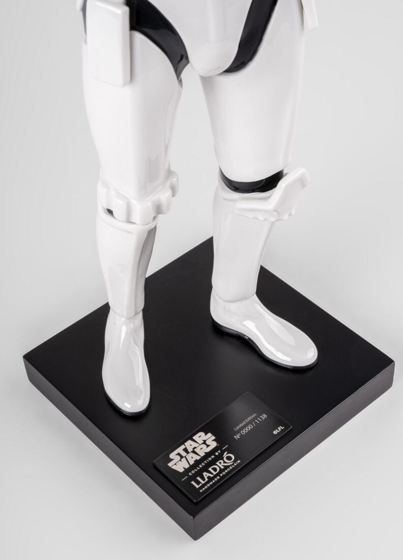 Scultura Stormtrooper™. Serie Limitata in Lladró