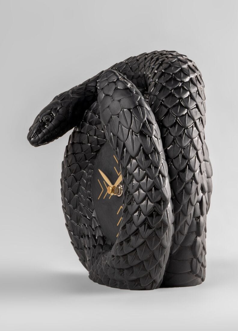 Reloj Snakes en Lladró