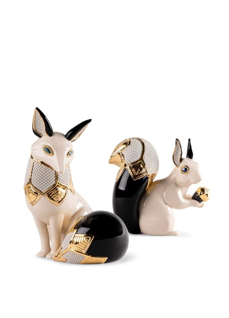 Animal Jewels Collection Set in Lladró