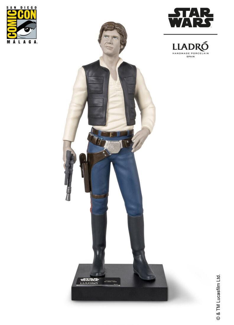 Han Solo™ Sculpture. Limited Edition, 1 of 9