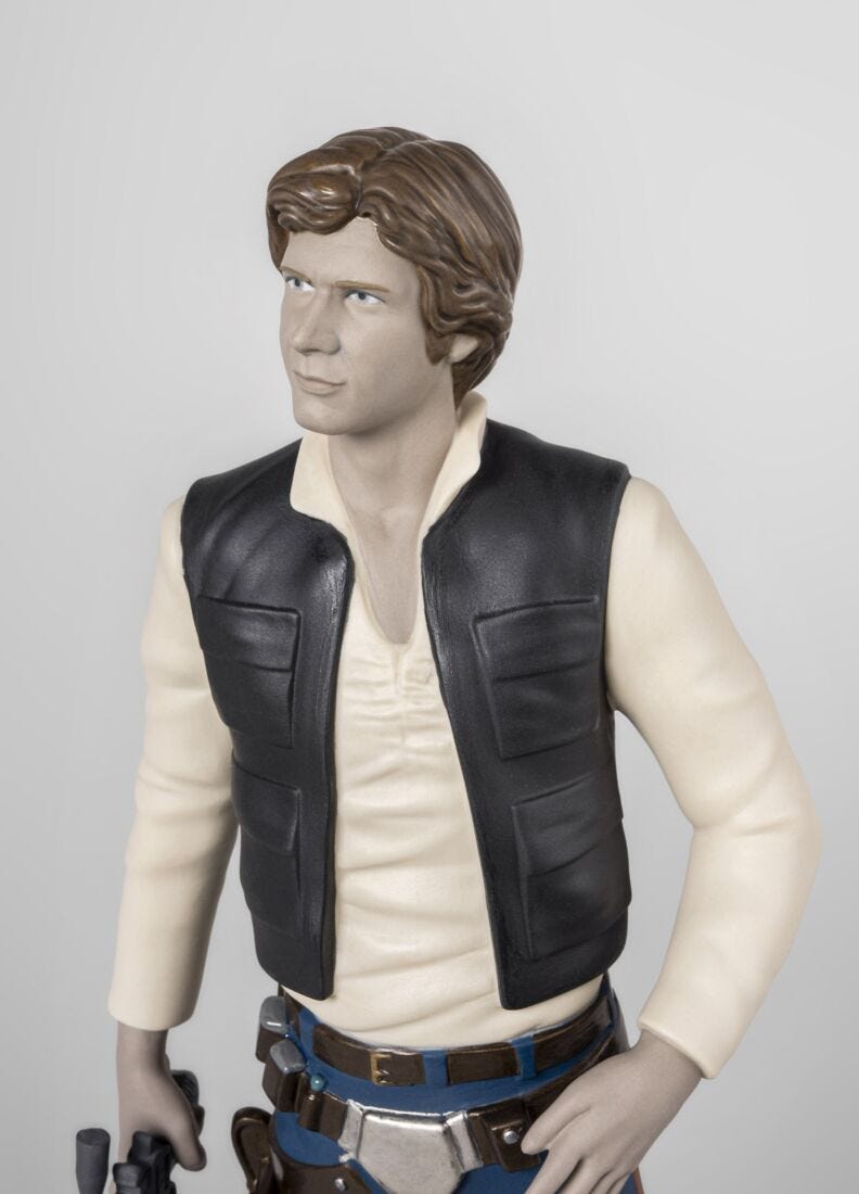 Escultura Han Solo™. Serie Limitada en Lladró