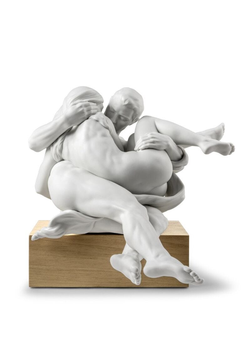Escultura pareja Contigo en Lladró