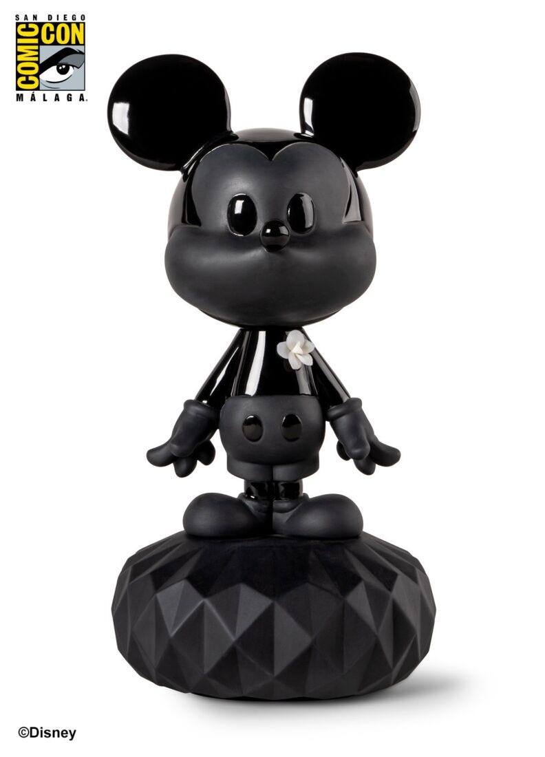 Mickey Total Black Sculpture, 1 of 8