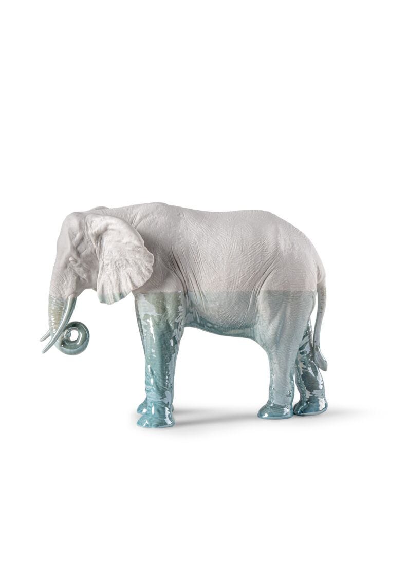 Elephant - Underwater Sculpture - Lladro-USA Elephant - Underwater Sculpture - Lladro-USA