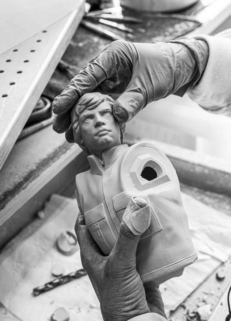 Bespin Battle Sculpture. Limited Edition, 8 of 8