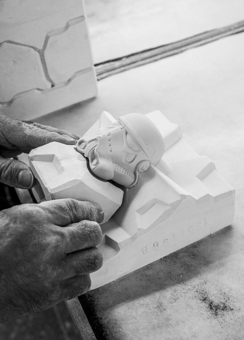 Escultura Stormtrooper™. Serie Limitada en Lladró