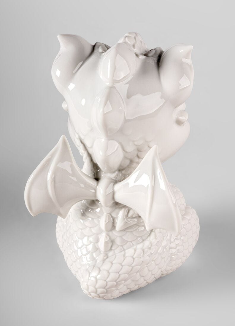 Baby Dragon Figurine in Lladró