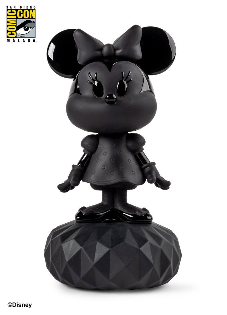 Minnie Total Black Sculpture, 1 of 8
