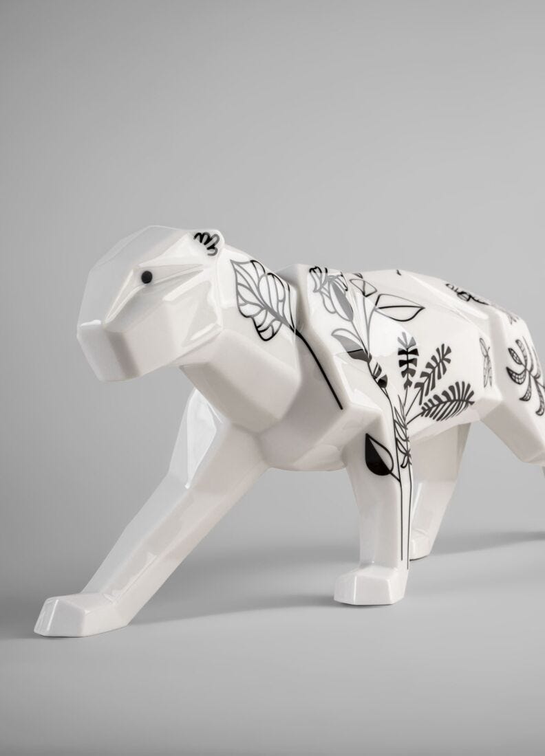 Jungle Panther Black Sculpture, 3 of 8