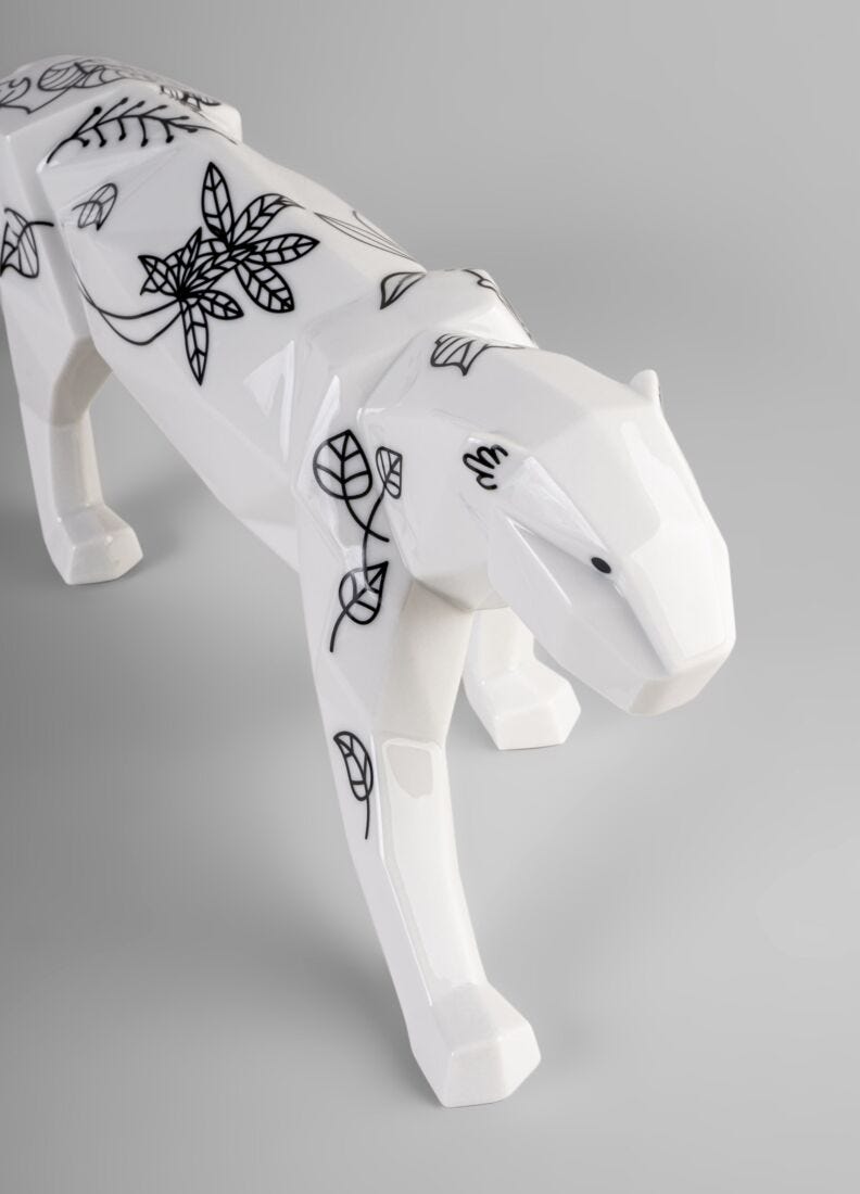 Jungle Panther Black Sculpture, 5 of 8
