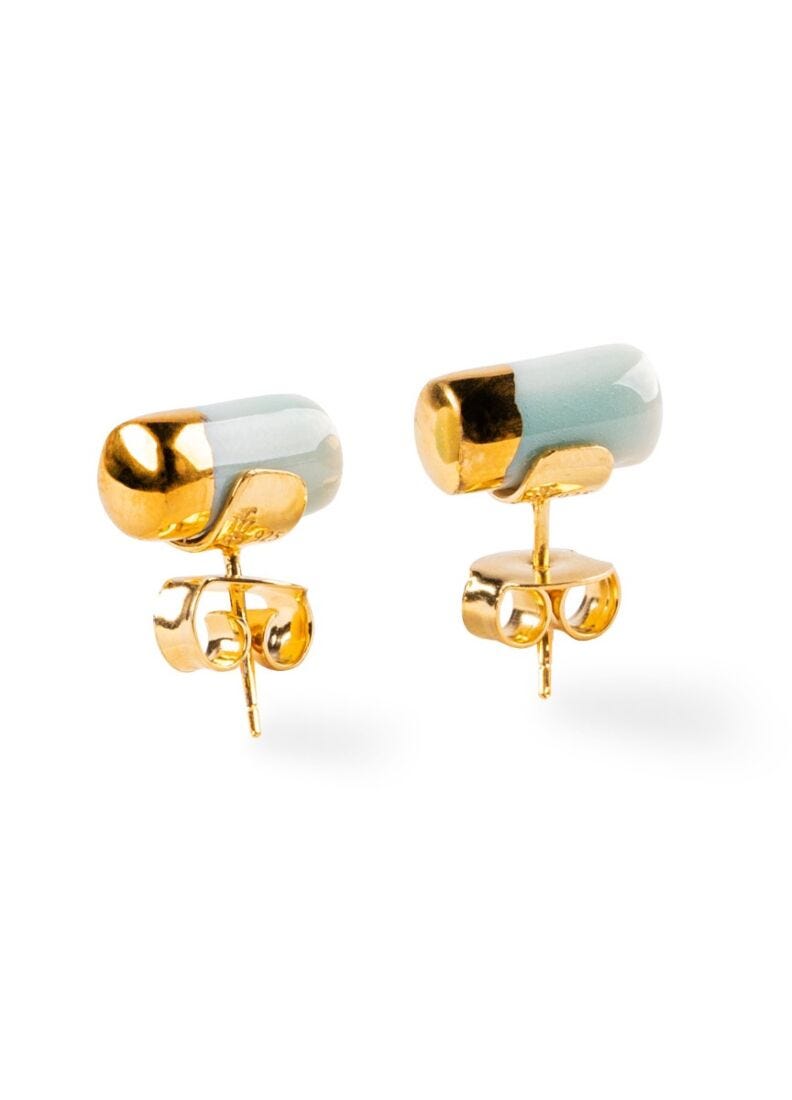 Twiggy Stud Earrings in Lladró