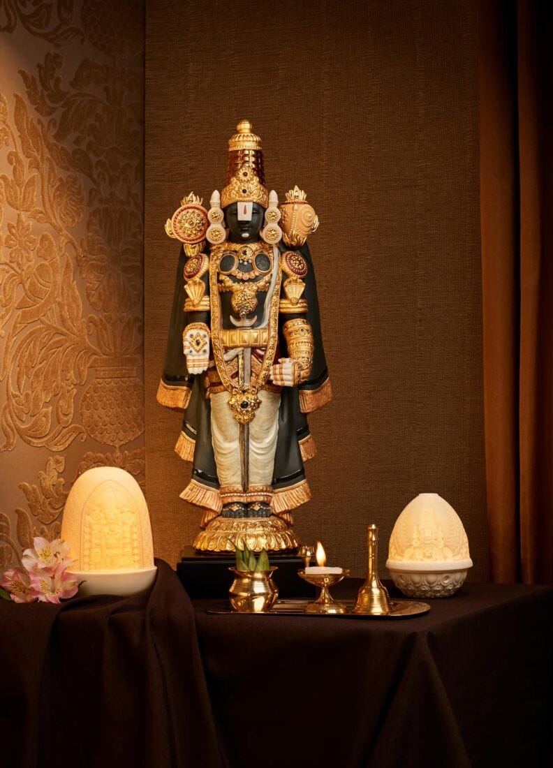 Litofanía Lord Balaji en Lladró