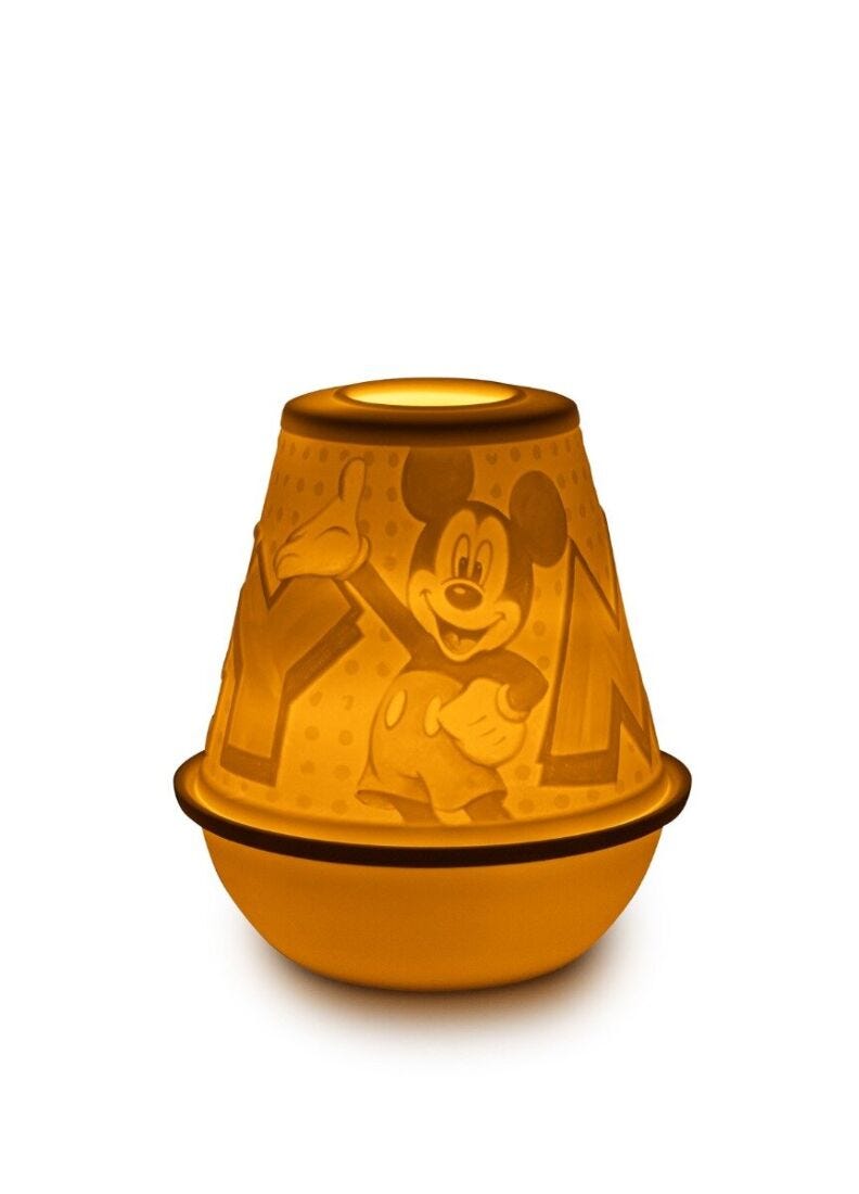 Litofanía Mickey Mouse. LED recargable en Lladró
