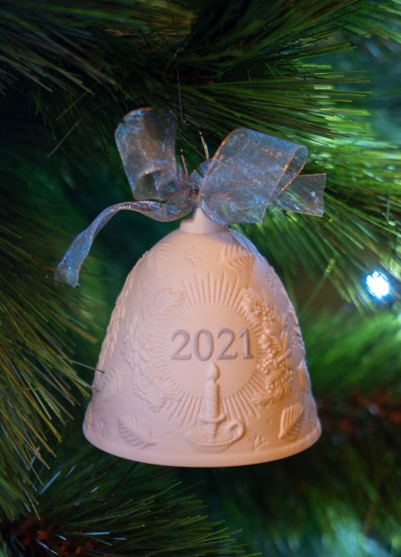 2021 Christmas bell in Lladró