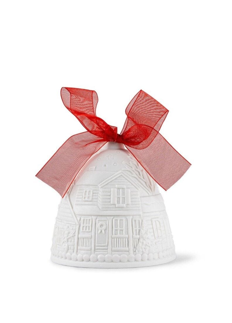 2023 Christmas Bell Ornament, Re-Deco Red