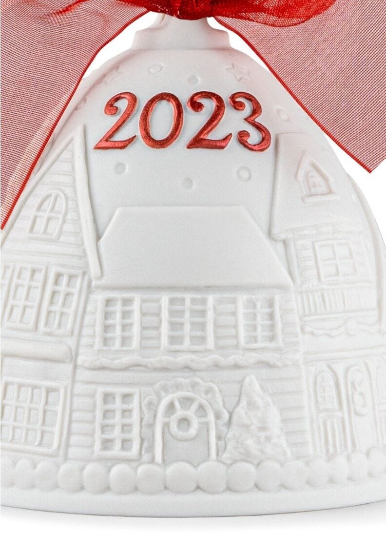 2023年イヤーベル(Re-Deco Red) in Lladró
