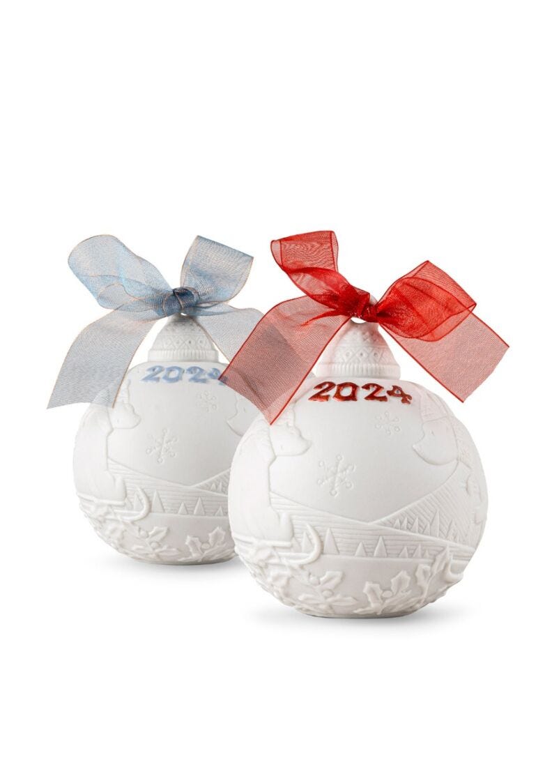 2024 Christmas Ball Set Lladró Official USA