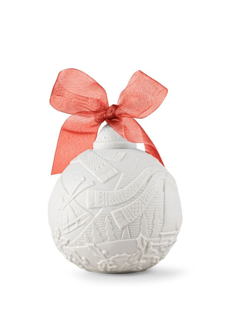 2024 Christmas ball (ReDeco red) Lladro Official USA