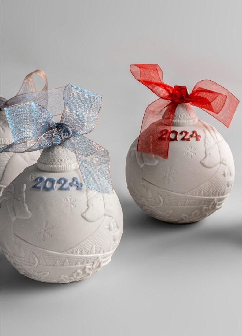 2024 Christmas Ball Set in Lladró