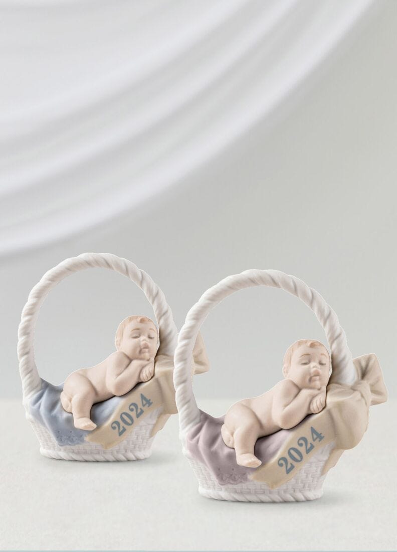 Born in 2024 Girl Figurine, 2 of 2