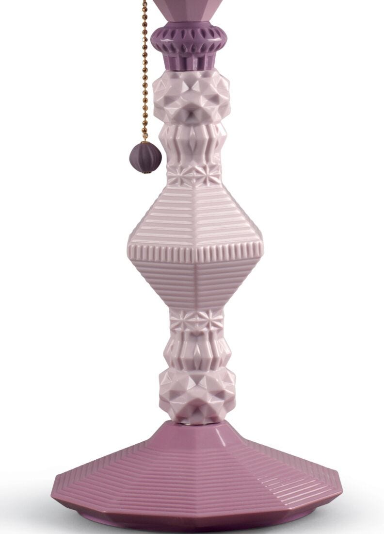 Belle de Nuit - ラージ・ランプ(Pink/JP) - Lladro-Japan Belle de Nuit - ラージ・ランプ(Pink/JP) - Lladro-Japan