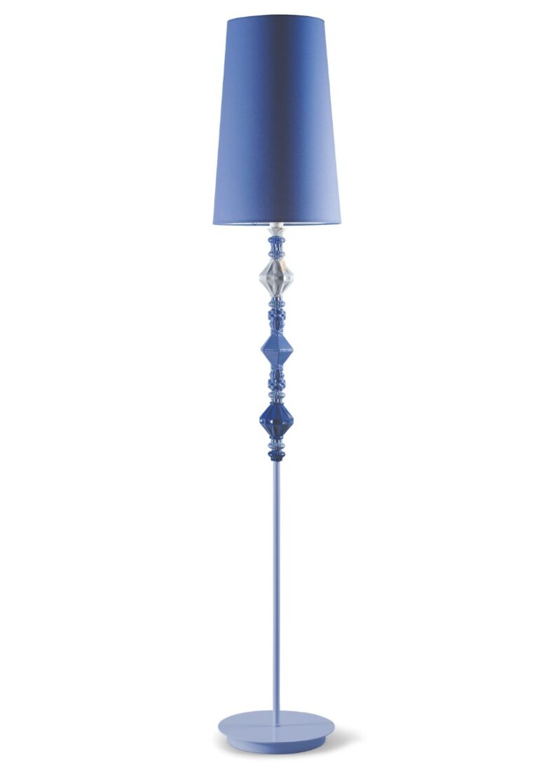 Belle de Nuit Floor Lamp II. Blue (CE) in Lladró