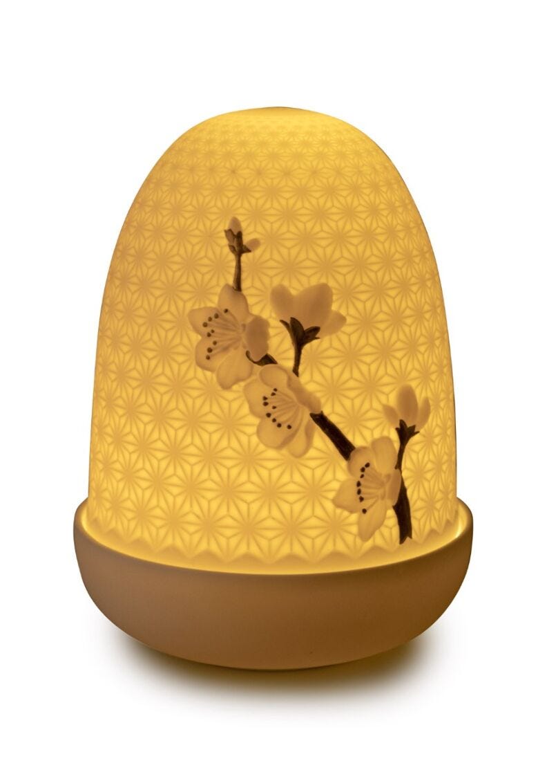 Lámpara de mesa Flor de cerezo Dome en Lladró