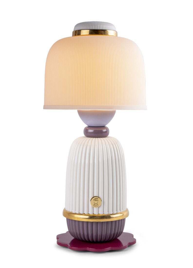 Kokeshi lamp - cream in Lladró