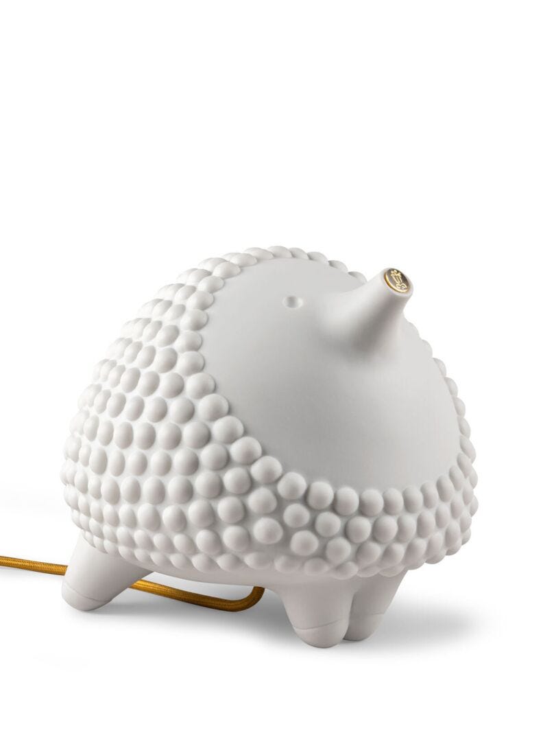 Hedgehog table lamp (CE) in Lladró