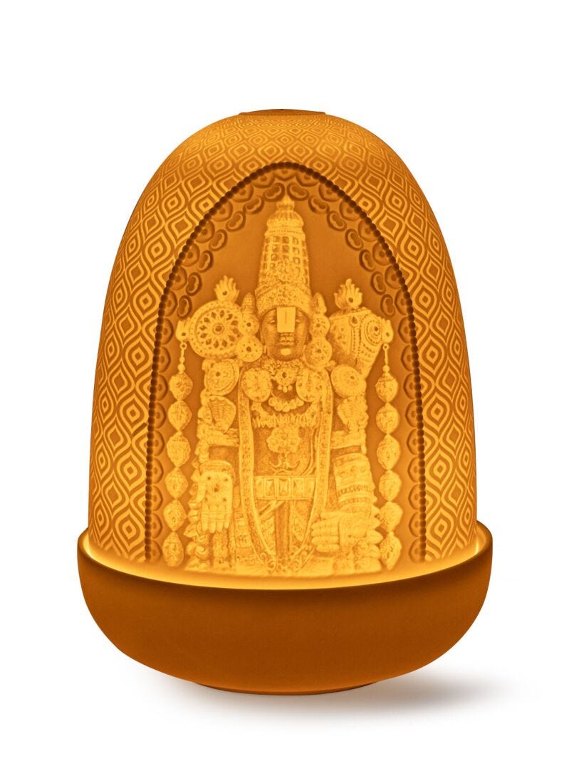 Lord Balaji Dome table lamp in Lladró