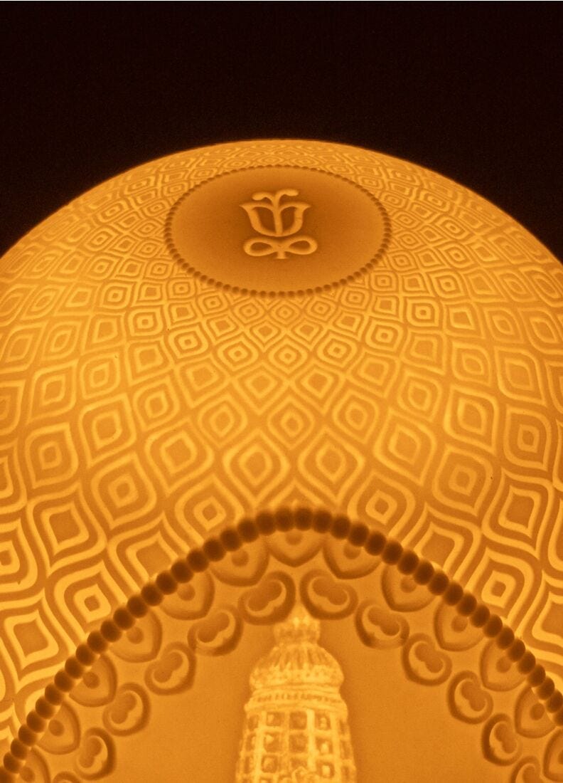 Lámpara de mesa Lord Balaji Dome, 6 de 6