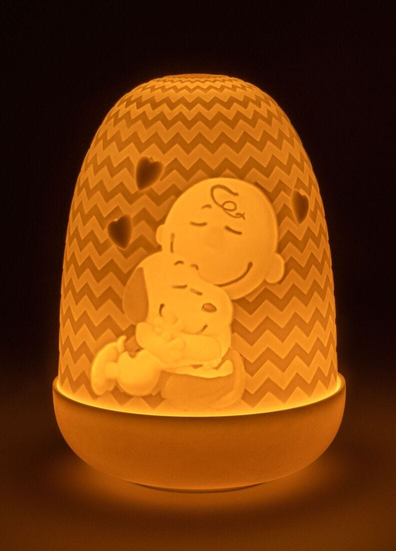 Lámpara de mesa Snoopy™ Dome en Lladró