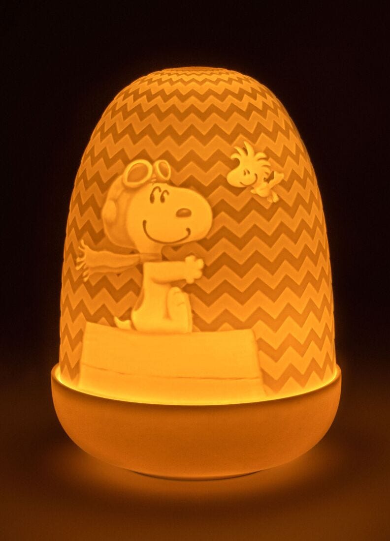 Lampada da tavolo Snoopy™ Dome in Lladró