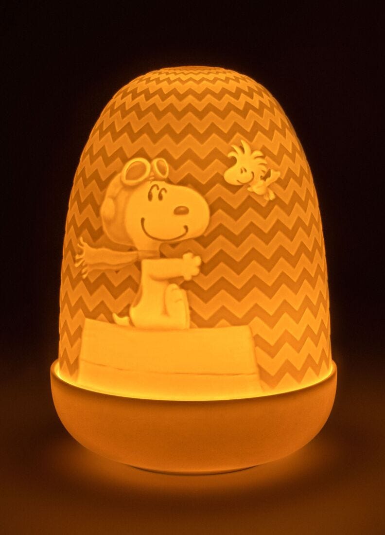 Lámpara de mesa Snoopy™ Dome en Lladró