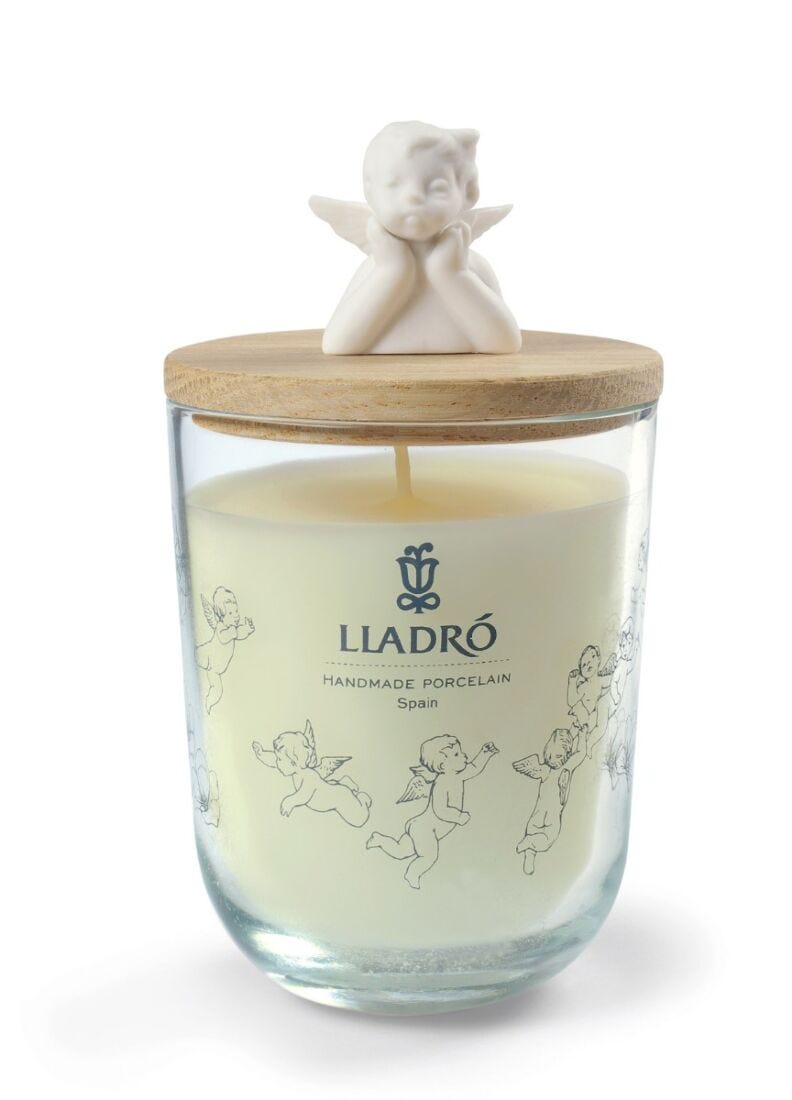 Missing You Candle. Mediterranean Beach Scent in Lladró