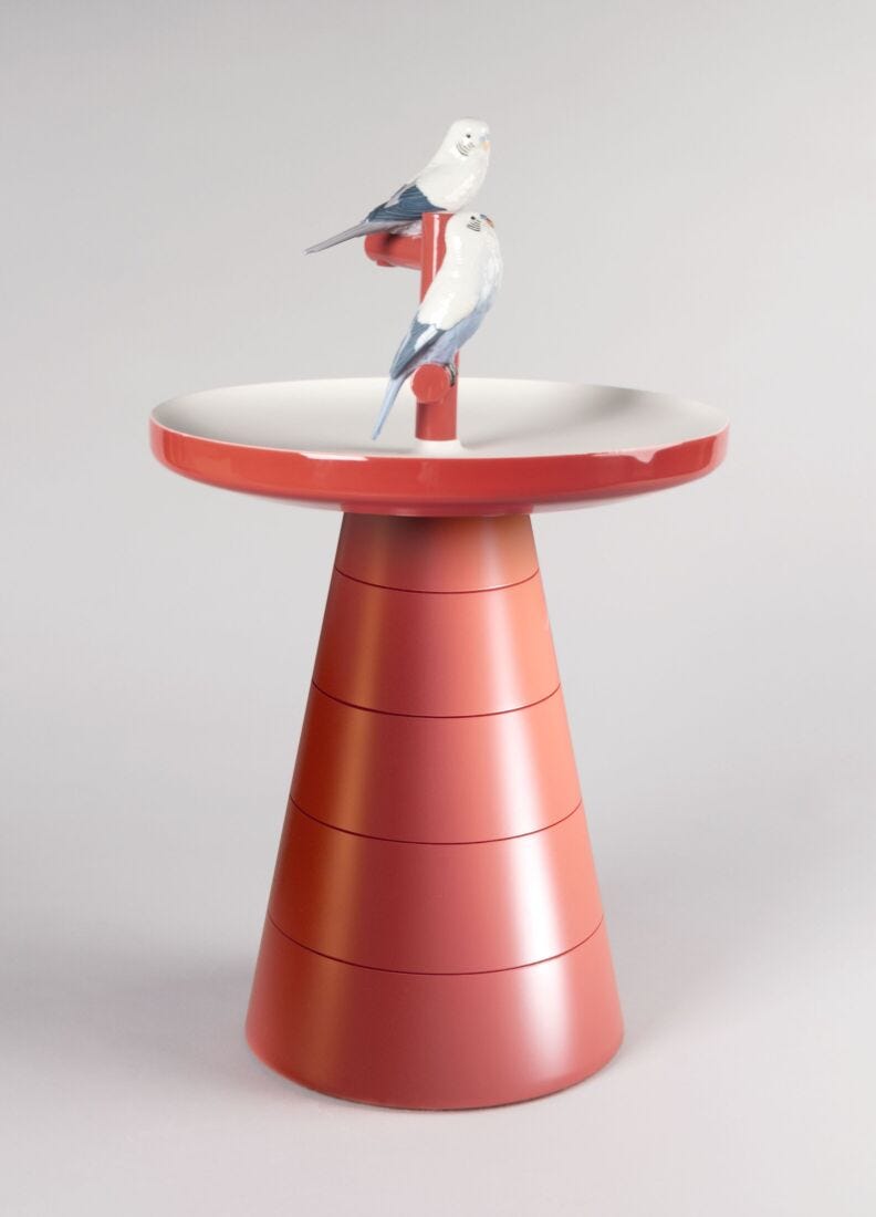 Parrot Table in Lladró