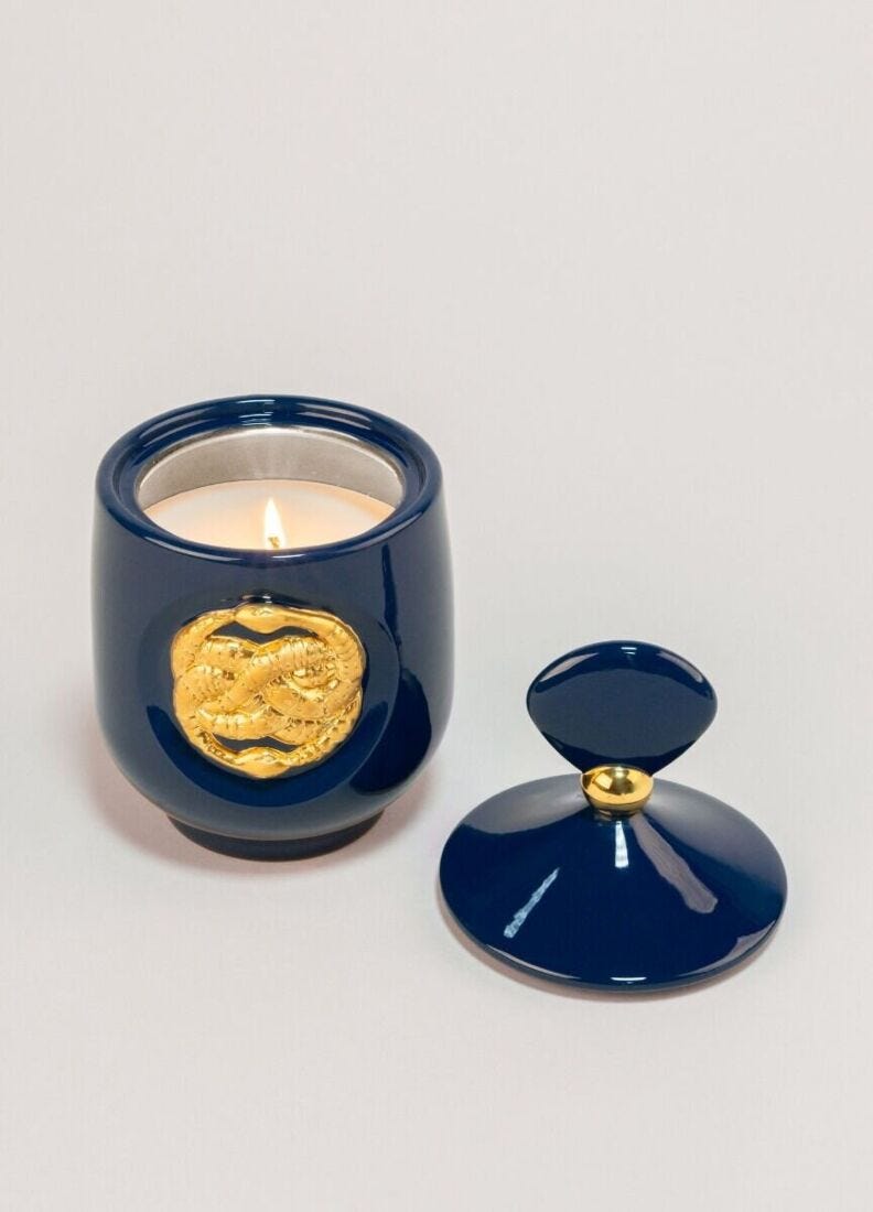 Snake candle Luxurious animals. A Secret Orient Scent in Lladró