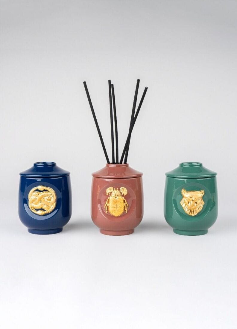 Scarab Perfume Diffuser Luxurious Animals in Lladró