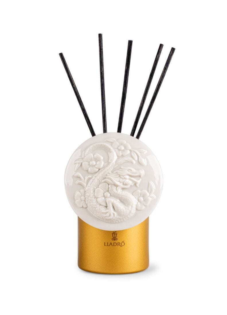 Dragon perfume diffuser - Redwood fire in Lladró