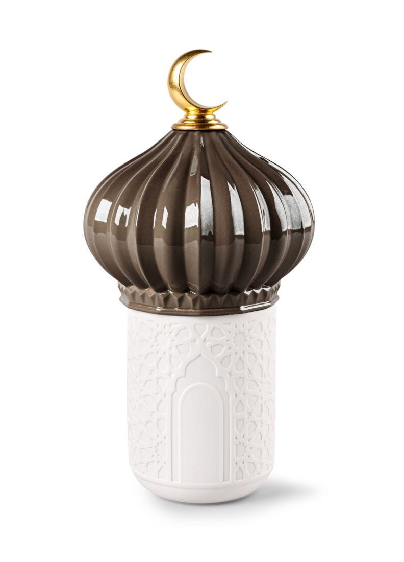 Majestic Nights candle - A Secret Orient.(brown) | Lladró® USA